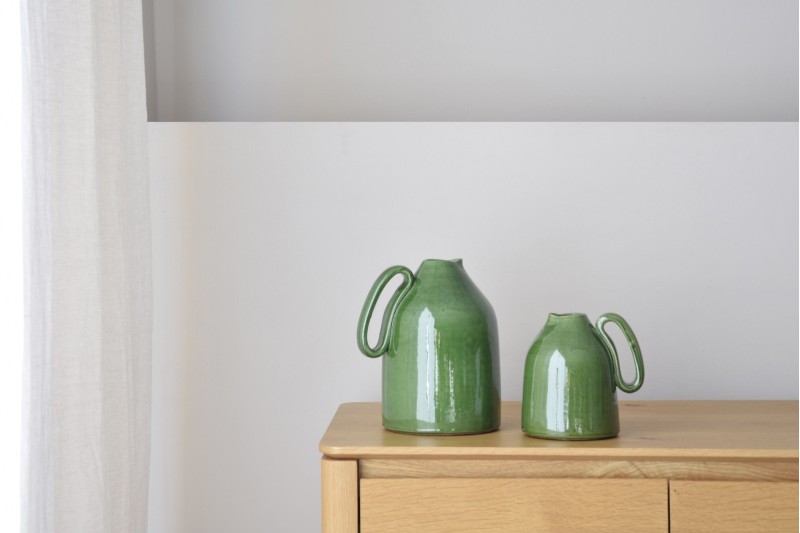 COLLECTION BELA: PICHETS EN CÉRAMIQUE VERTE  | VP Interiorismo